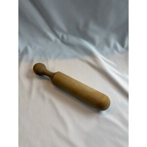 Wooden Pestle Masher Muddler 10" Kitchen Tool Hand Turned Rustic Farmhouse